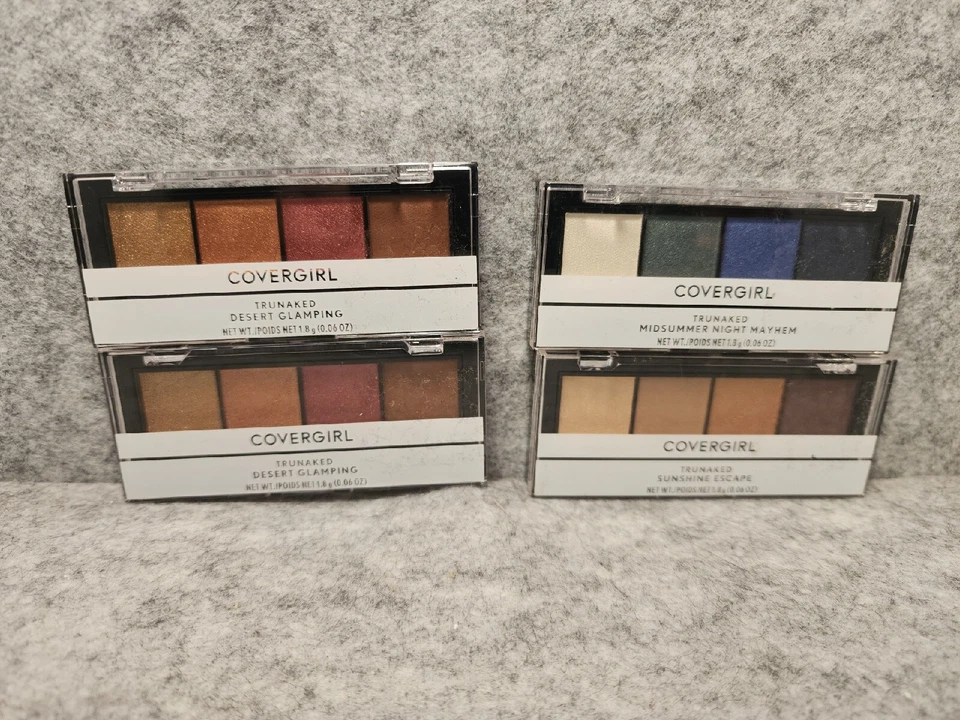 New CoverGirl Trunaked EyeShadow 4 Color #755, #765, #750(4) - Image 1 of 1