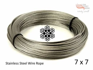 316 grade Stainless Steel Wire 1.6mm x 10 mtr 314lbs line for Rigs and Traces - Picture 1 of 4