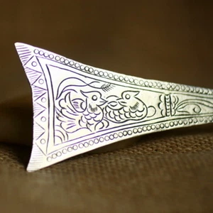 2 PCS ETHNIC TRIBAL MIAO HANDMADE HAIRPIN / JH115 - Picture 1 of 3