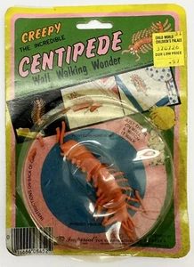 VTG 1982 Creepy Incredible Centipede Wall Walking Wonder Toy NOS! Imperial 8452A - Picture 1 of 10