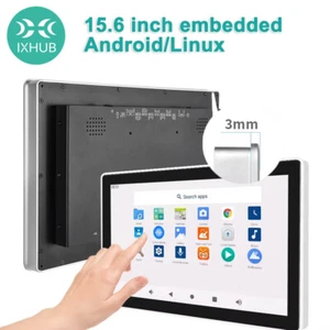 IXHUB 15,6 Zoll Industrie Embedded Panel PC 10 Punkt kapazitiv Industrie RS232 - Bild 1 von 24