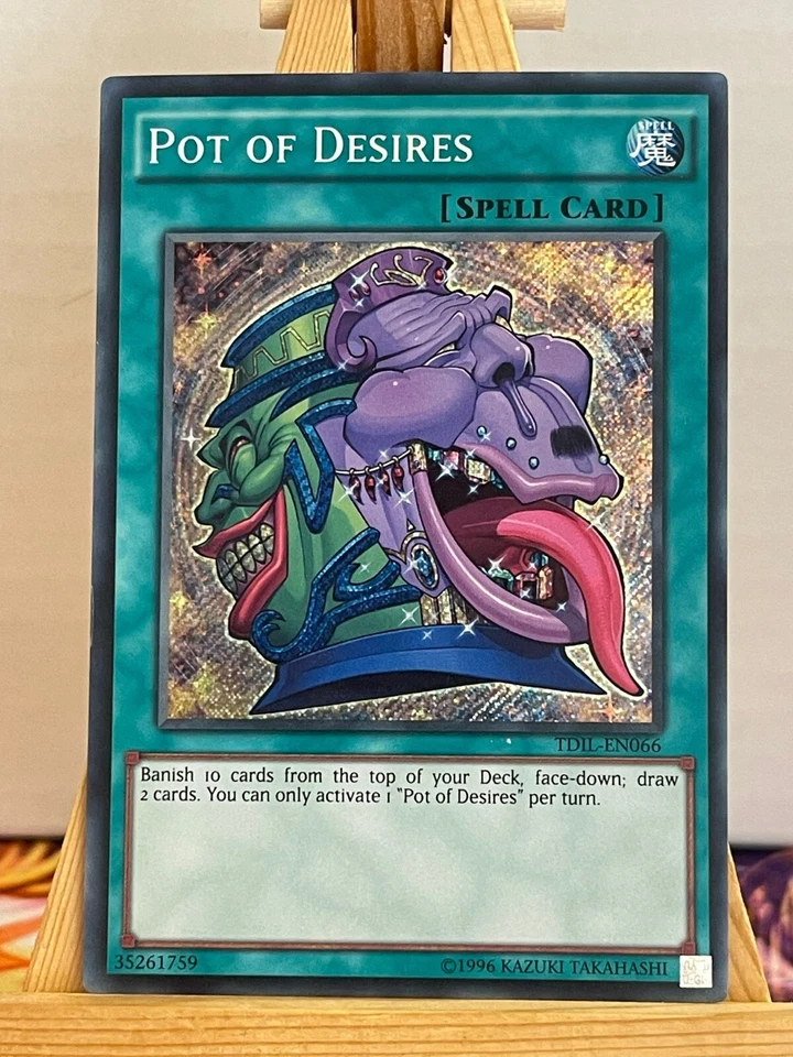 Topf Der Begierden TDIL-EN066 Secret Rare Deutsch NM YUGIOH - Bild 1 von 1