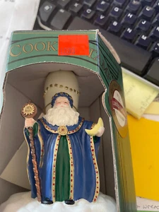 Weihnachtsmann Ausstechform Stempel braun Tasche Kunst kleines Kochbuch 1771/10000 - Bild 1 von 3