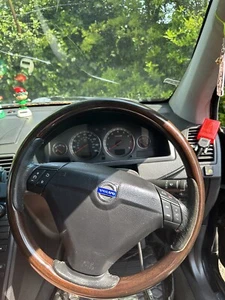 Original Volvo XC-90 MK1 Holz Leder Lenkrad 2003 - Bild 1 von 4