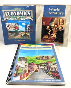 ABEKA BOOKS (homeschooling)~Economics~World Literature~Modern Europe 10-12 Grade - Imagen 1 de 8