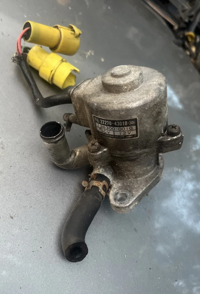 Toyota Celica Supra 1984 1986 5MGE IAC válvula de control de aire de ralentí 22270-43010 OEM Foto 1 de 4