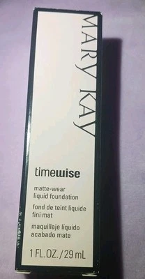 Mary Kay TimeWise MATTE-Wear Liquid Foundation Ivory 5 #038754 New In Box - Image 1 of 4