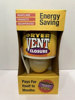 Heartland Secadora Ahorro de Energía Natural Cierre de Ventilación Activado por Aire NUEVO Foto 1 de 4