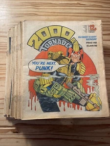 Lot of 40 issues 2000AD between #123 and 200 1979-81 Good Condition, Judge Dredd - Imagen 1 de 24