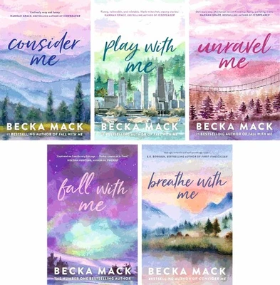 Playing For Keeps Series By Becka Mack 5 Books Collection Set (Consider Me, Play - Image 1 of 4
