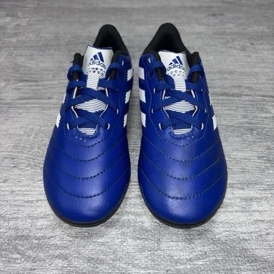 Adidas Goletto VIII FG J Soccer Cleats Kids Size 12k Blue GW6162 - Image 1 of 4