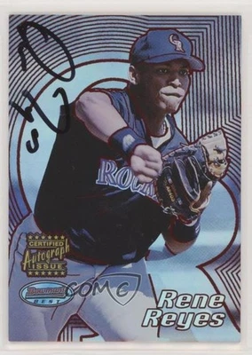 2002 Bowman's Best Auto Red Rene Reyes #116 Rookie RC - Image 1 of 2