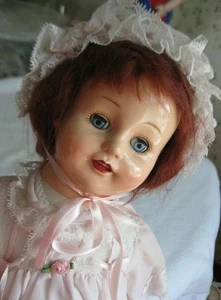 Horsman 19" Rosebud 1991 Reproduction Doll EUC - Bild 1 von 9