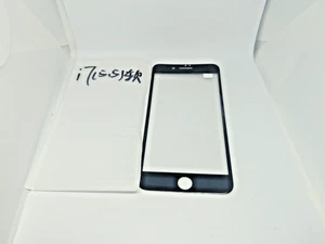 5Pcs For iPhone 7 (5.5")  Full Cover Tempered Glass Screen Protector -Black - Picture 1 of 8