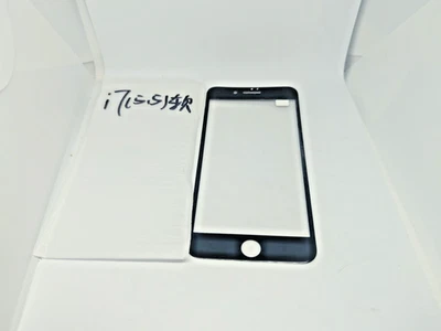 5Pcs For iPhone 7 (5.5")  Full Cover Tempered Glass Screen Protector -Black - Image 1 of 4