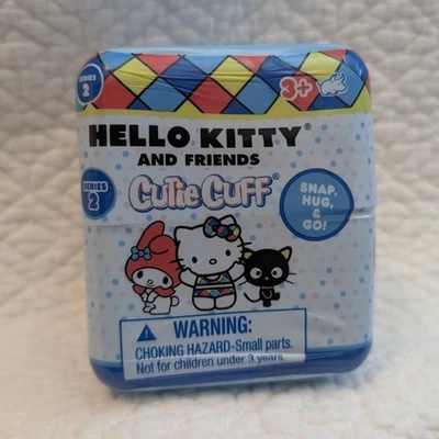 Hello Kitty and Friends Cutie Cuff Series 2 Blind Box Plush Character Slap Band - Image 1 of 4