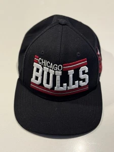 Chicago Bulls Mitchell & Ness NBA Black Snapback Hat Cap Hardwood Classics - Picture 1 of 11