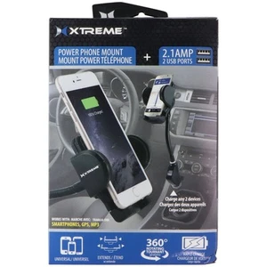 Xtreme Alimentation Téléphone Support pour Voiture Dc Prises - 2.1 Amp / Dual - Photo 1 sur 2