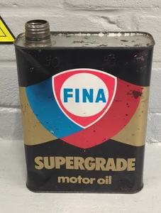Vintage Fina Supergrade Motoröl 2 Liter Dose / Dose (FIN07) - Bild 1 von 14