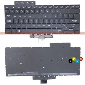 Neu US Tastatur mit Hintergrundbeleuchtung für ASUS ROG Zephyrus M16 GU603HE GU603HM GU603HR GU603ZE - Bild 1 von 1
