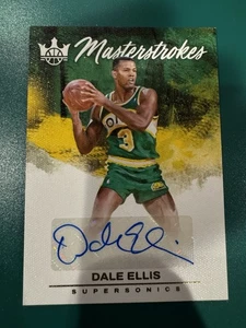 2023-24 DALE ELLIS /75 AUTO PANINI COURT KINGS MASTERSTROKES - Foto 1 di 2