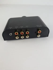 Audio-Umschalter ASWI2424AT – 4-Port – 3,5 mm & Cinch Eingänge – Cinch Ausgan... - Bild 1 von 8