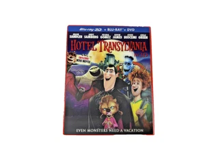 Hotel Transylvania Blu-ray 3D Blu-ray DVD Combo Set Animated Kids Family Movie - Picture 1 of 8
