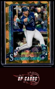 Tyler Locklear 2025 Topps Edición Cromo Zafiro #41 Oro #/50, Envío Gratis - Imagen 1 de 2