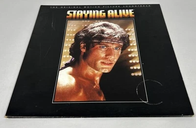 STAYING ALIVE SOUNDTRACK LP RECORD VINYL 1983 RSO RECORDS 422-813 269-1 - Image 1 of 4