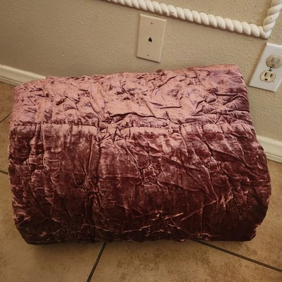 RARE Pottery Barn Teen Harry Potter Magical Velvet FULL / QUEEN quilt - Image 1 of 4