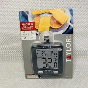 Taylor Digital Food Service Refrigerador Congelador Termómetro Temperatura Mínima/Máxima - Imagen 1 de 2