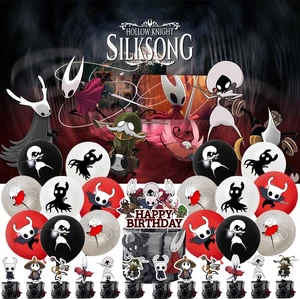 Hollow Knight Silksong Party Supplies Set Banner Balloons Cake Toppers for Kids - Picture 1 of 12