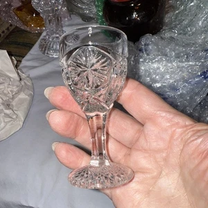 INGLATERRA CRISTAL CORTE 3.5" CORDIAL LICOR SHOT - Imagen 1 de 3