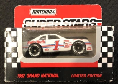 Matchbox Superstars Джефф Гордан No1 Baby Ruth NASCAR 1:64 литая новая 1992 - Изображение 1 из 4