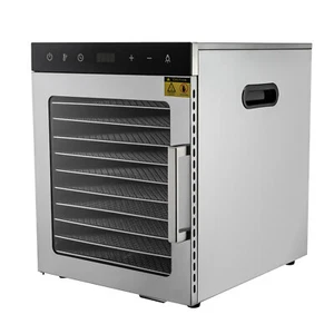 Deshidratadores para secadora de alimentos máquina para alimentos en el hogar acero inoxidable 10 capas SS-10H - Imagen 1 de 22