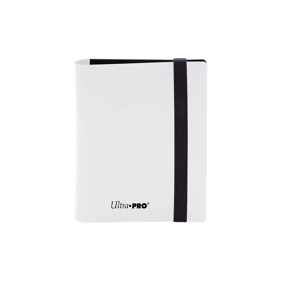 1 Ultra Pro BRAND 2-pocket Eclipse Arctic White Pro-binder
