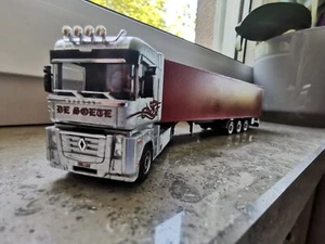 Herpa, Renault Magnum, borsa frigo, neutra, con conducente, Belgio, conversione, 1:87 - Foto 1 di 11