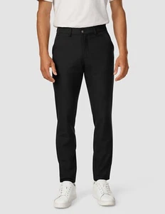 Pantalones Shaping New Tomorrow Essential Regular Negros Talla 36w 36L - Imagen 1 de 5
