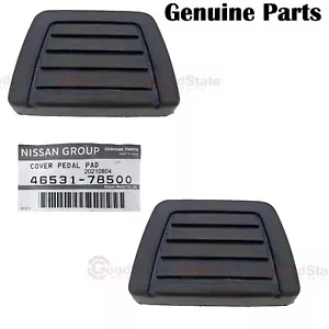 GENUINE Nissan 300ZX Z31 1984-1989 Brake & Clutch Pedal Pad Rubber - Picture 1 of 3