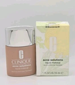 Clinique ACNE SOLUTIONS Liquid Makeup Foundation - 1oz/30ml - NEW - CHOOSE SHADE - Picture 1 of 3