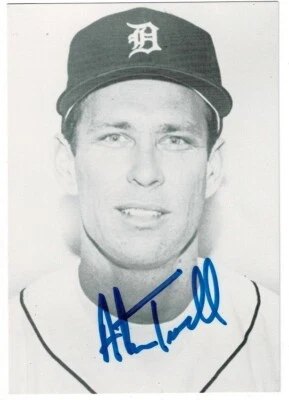 Alan Trammell Signed 3.5x5 Photo Autographed Auto Baseball Picture JSA TIGERS - Image 1 of 3