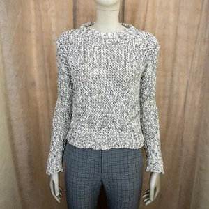 Suéter Dondup Grueso Tejido Cuello Redondo Algodón Lino Mujer Mediano Pullover Jersey - Imagen 1 de 14
