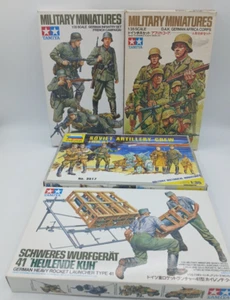 BÜNDEL MIT 4 MILITÄRISCHEN MINIATUREN KITS ZUM MONTIEREN; neu und unbenutzt. SM2 - Bild 1 von 8