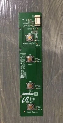 Vizio D32H-G9 电源按钮板 KB-6160 键盘和桌面 — 第 1/4 张图片