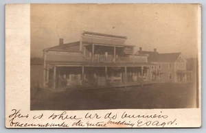 General Store Mahopac Falls New York NY 1906 foto reale RPPC - Foto 1 di 2