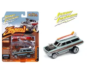 Johnny Lightning 1:64 1964 Ford Country Squire Zinger Street Freaks JLSP293-B BL - Imagen 1 de 1