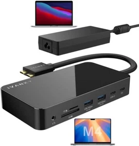 Dockingstation für MacBook Pro mit 180-W-Netzteil, iVANKY 12 in 2 - Bild 1 von 17