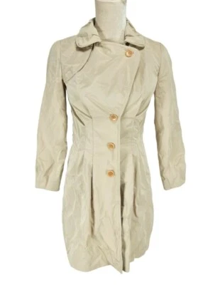 Abrigo cortavientos beige BANANA REPUBLIC tendencia peso ligero mujer petti talla XS  Foto 1 de 4