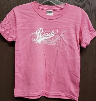 Camisa Roush Juvenil - Niñas Juveniles - ¡Linda! Rosa * Mustang * ¡Envío GRATIS a EE. UU.! MIRAR Foto 1 de 3