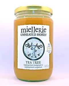 Miellerie Tea-Tree honey, Tasmanian, Raw, Unprocessed, 900 gms - Picture 1 of 1